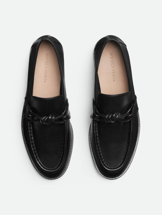 25SS 보테가베네타 로퍼 796696V5DZ0 1000 Black - BOTTEGA VENETA