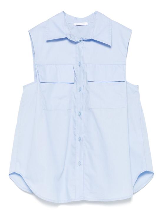 25SS [주니어] 루루 바이 미스 그랜트 셔츠 LL3668 AZZURRO Clear Blue