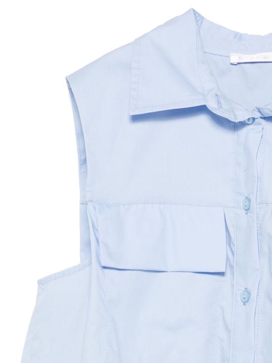 25SS [주니어] 루루 바이 미스 그랜트 셔츠 LL3668 AZZURRO Clear Blue - LU LU BY MISS GRANT