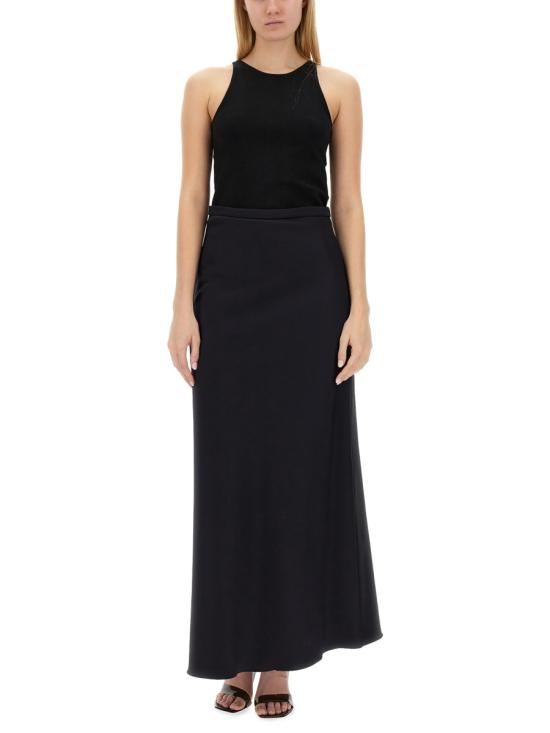 25SS 막스마라 롱 스커트 2411771021600 033001 BLACK - MAX MARA