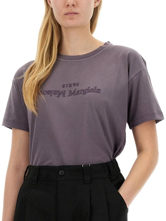 25SS 마르지엘라 반팔 티셔츠 S51GC0526 S20079969 PURPLE - MAISON MARGIELA