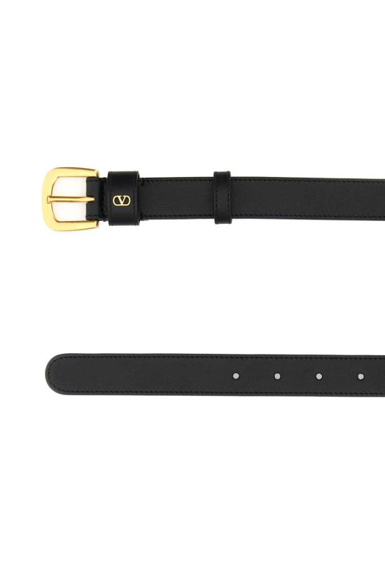 25SS 발렌티노 가라바니 레귤러 벨트 6W0T0SM1PPU 0NO Black - VALENTINO GARAVANI