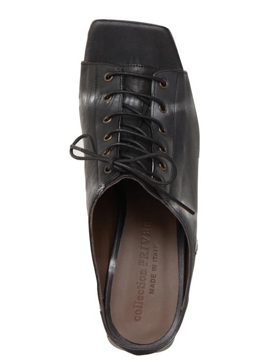 25SS 컬렉션 프리비 뮬/슬리퍼 LC1483TIDDO38 Black - COLLECTION PRIVEE