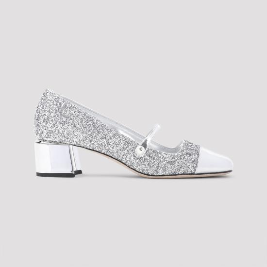 24FW 지미추 힐/펌프스 ELISA45 JBZ SILVER SILVER - JIMMY CHOO