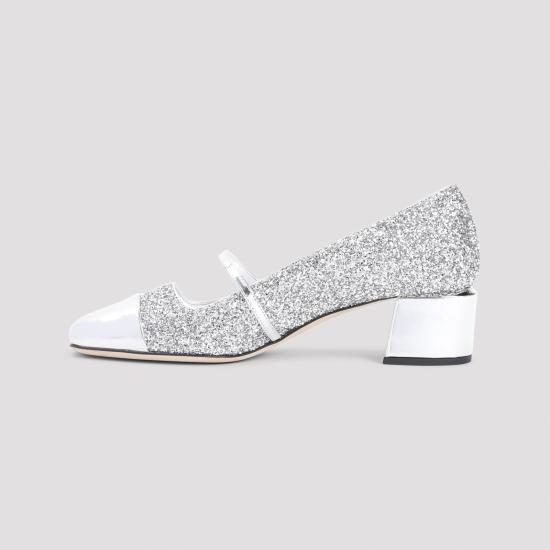 24FW 지미추 힐/펌프스 ELISA45 JBZ SILVER SILVER - JIMMY CHOO