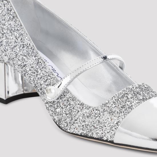 24FW 지미추 힐/펌프스 ELISA45 JBZ SILVER SILVER - JIMMY CHOO
