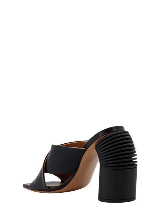 24FW 오프화이트 뮬/슬리퍼 OWIJ043S24LEA0011010 Black - OFF WHITE