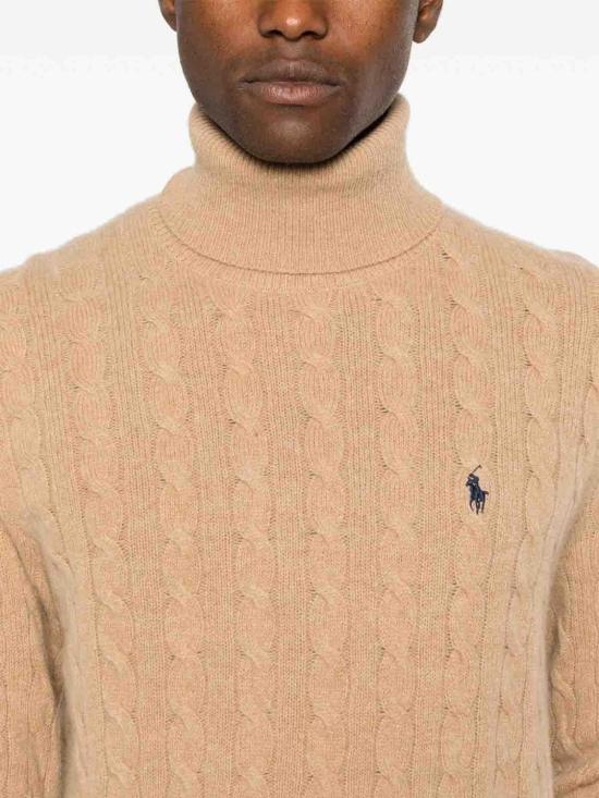  폴로 랄프로렌 터틀넥 710876836006 Camel - POLO RALPH LAUREN