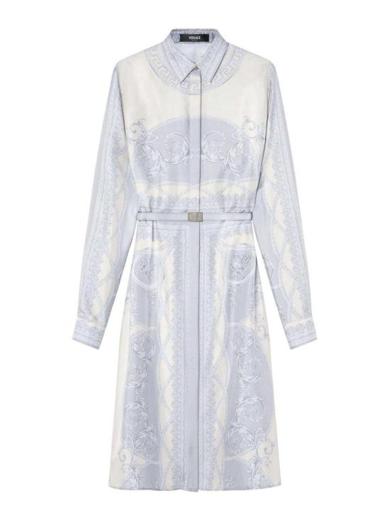  베르사체 미디 원피스 10186221A133595E450 Silver