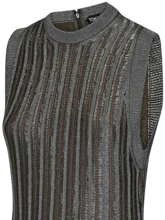  톰포드 롱 원피스 ACK524YAX749FG181 Green - TOMFORD