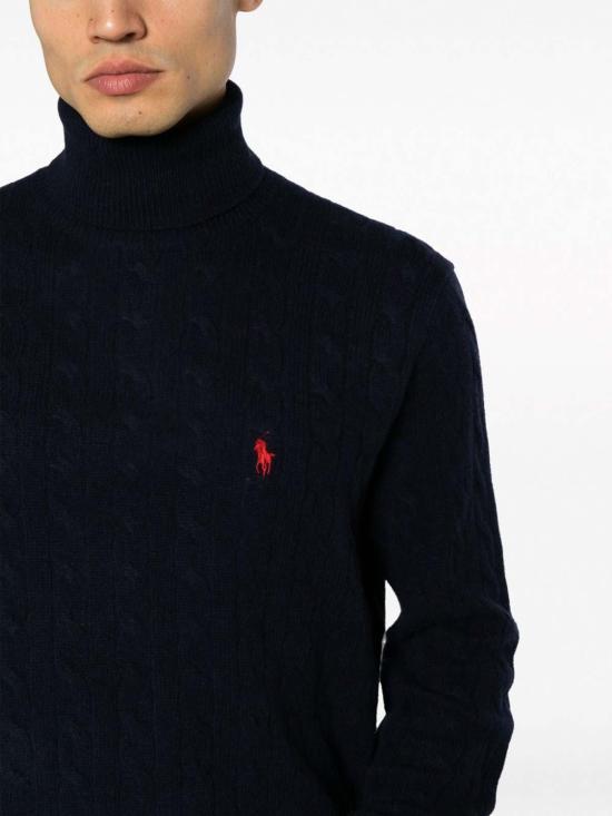  폴로 랄프로렌 터틀넥 710876836005 Blue - POLO RALPH LAUREN
