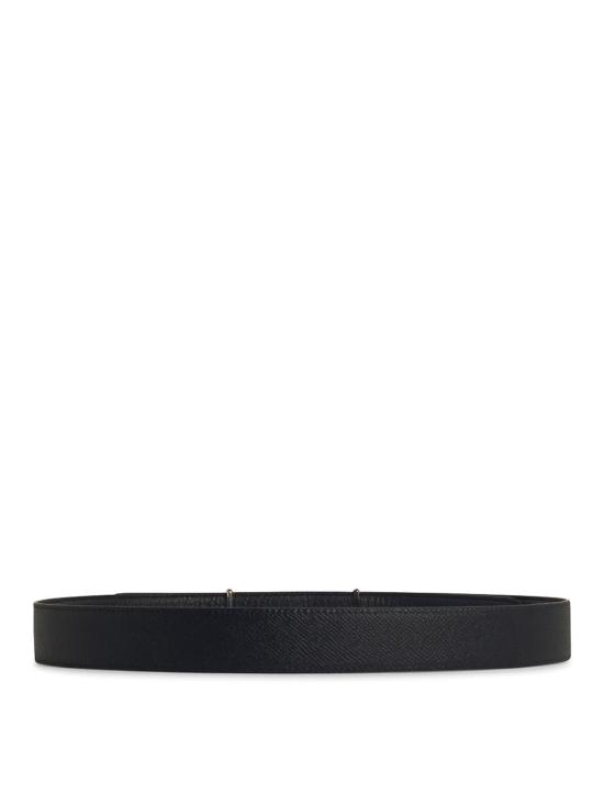  마르지엘라 가죽 벨트 SA3TP0011P5429H0015 Black - MAISON MARGIELA