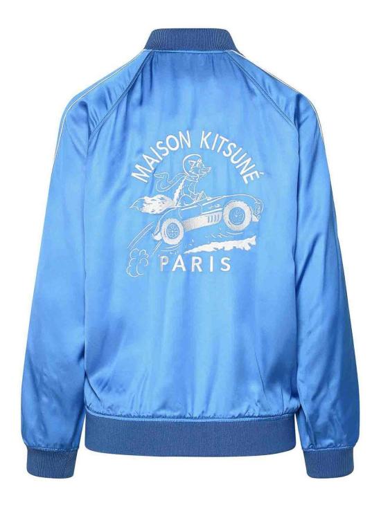 24FW 메종키츠네 자켓 MW02103WF0023P428 Light Blue - MAISON KITSUNE