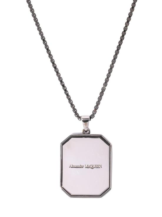 24FW 알렉산더 맥퀸 네크리스 730102J160Y0446 Silver - ALEXANDER MCQUEEN
