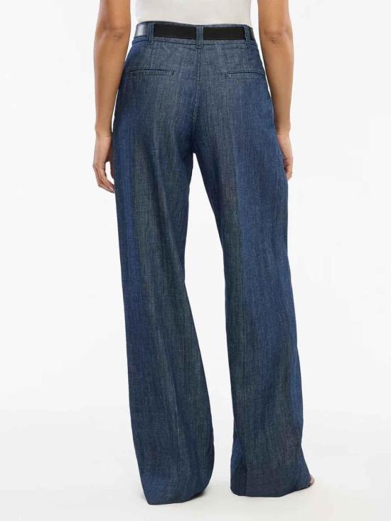  ANOTHER TOMORROW 스트레이트 팬츠 A424PT056CODARKBLUE Blue - OTHER BRANDS