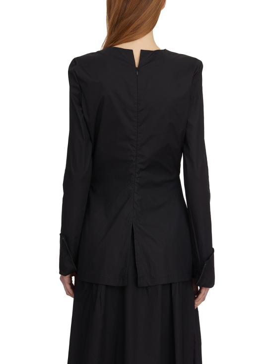 25SS 더 레이티스트 블라우스 LTLW04000T0195ABTPT0002 Black - THE LATEST