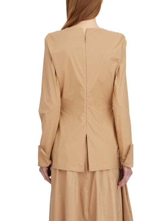 25SS 더 레이티스트 블라우스 LTLW04000T0195ABTPT0170 Beige - THE LATEST