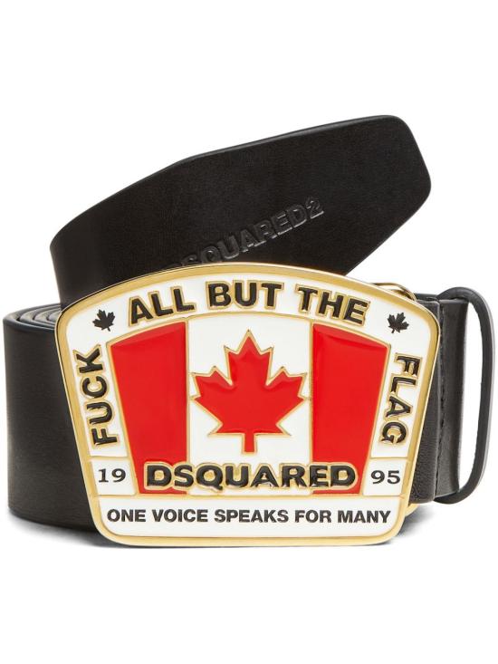 25SS 디스퀘어드2 가죽 벨트 BEM06090150000121 BLACK