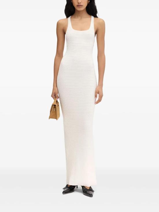 25SS 자크뮈스 롱 원피스 25E251KN5722429 OFF WHITE 110 - JACQUEMUS