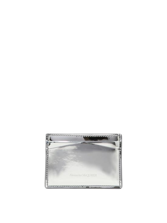25FW 알렉산더 맥퀸 지갑 6320381MA571402 Silver - ALEXANDER MCQUEEN
