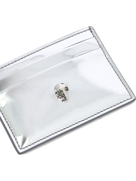 25FW 알렉산더 맥퀸 지갑 6320381MA571402 Silver - ALEXANDER MCQUEEN