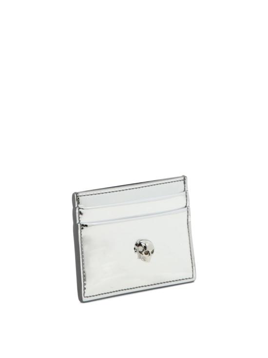 25FW 알렉산더 맥퀸 지갑 6320381MA571402 Silver - ALEXANDER MCQUEEN