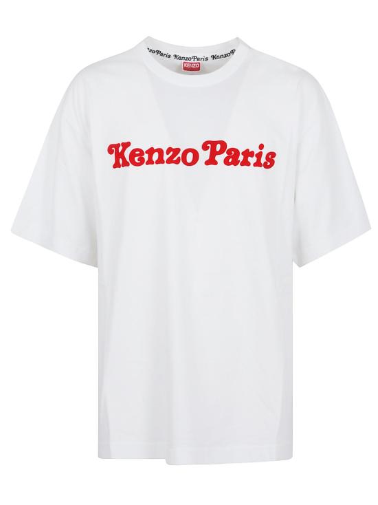 25SS 겐조 반팔 티셔츠 FF55TS5474SG02 OFF WHITE DOM