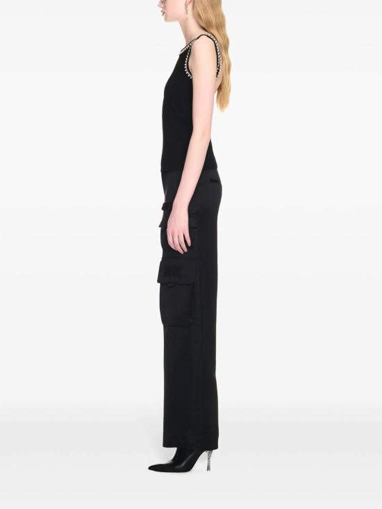  오프화이트 민소매 티셔츠 OWAD258F24JER0011001 Black - OFF WHITE