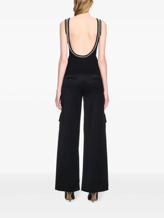  오프화이트 민소매 티셔츠 OWAD258F24JER0011001 Black - OFF WHITE