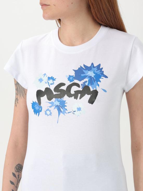  엠에스지엠 반팔 티셔츠 3842MDM112 257002 01 White - MSGM