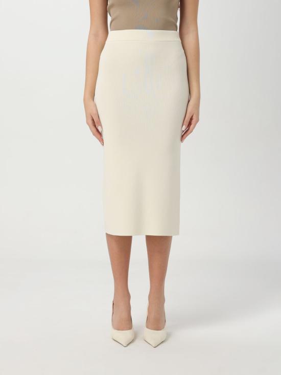 25FW 막스마라 숏 스커트 2511301029600 001 White