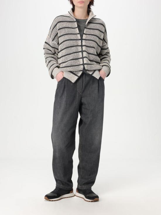 25SS 브루넬로 쿠치넬리 가디건 MCO558906 CKE88 Beige - BRUNELLO CUCINELLI