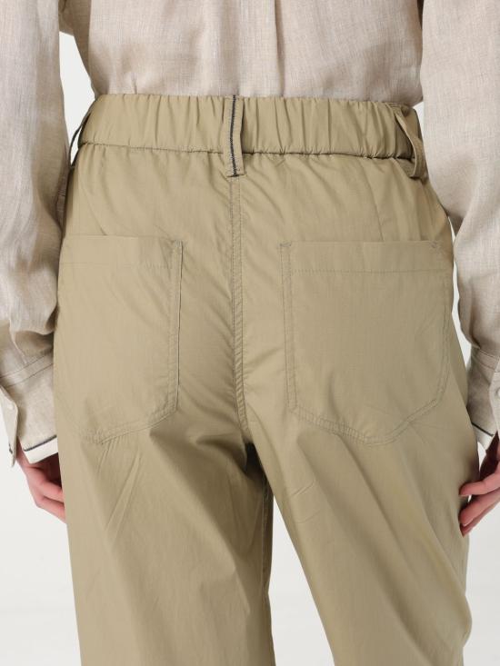 25FW 브루넬로 쿠치넬리 스트레이트 팬츠 M0H93P8907 C2874 Beige - BRUNELLO CUCINELLI