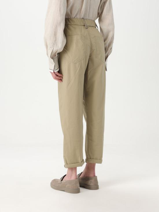 25FW 브루넬로 쿠치넬리 스트레이트 팬츠 M0H93P8907 C2874 Beige - BRUNELLO CUCINELLI