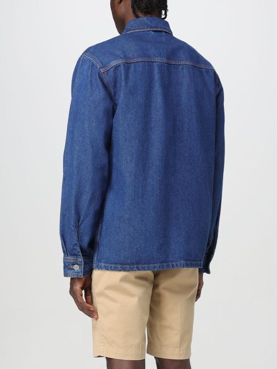 25SS 라코스테 데님 셔츠 CH9222 MK9 Blue - LACOSTE