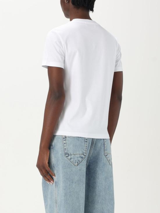 25FW 랑방 반팔 티셔츠 RWTS9030J176P25 01 White - LANVIN