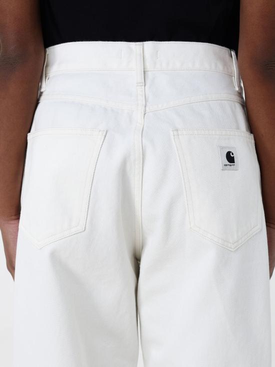 25SS 칼하트 WIP 스트레이트 팬츠 I031918 0202 White - CARHARTT WIP