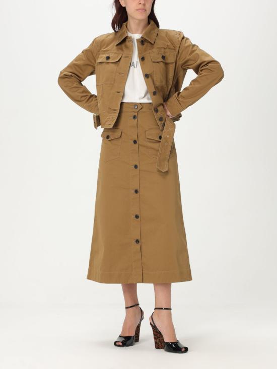 25FW 생로랑 숏 스커트 817344Y04VY 2100 Beige - SAINT LAURENT