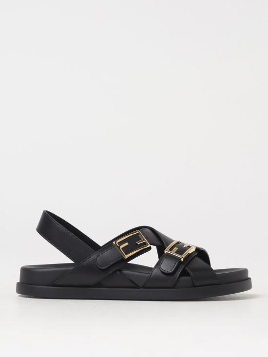 25SS 펜디 샌들 8X8647NA7 F0QA1 Black