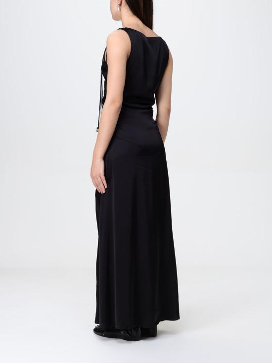 25SS 가니 롱 원피스 W0381 099 Black - GANNI