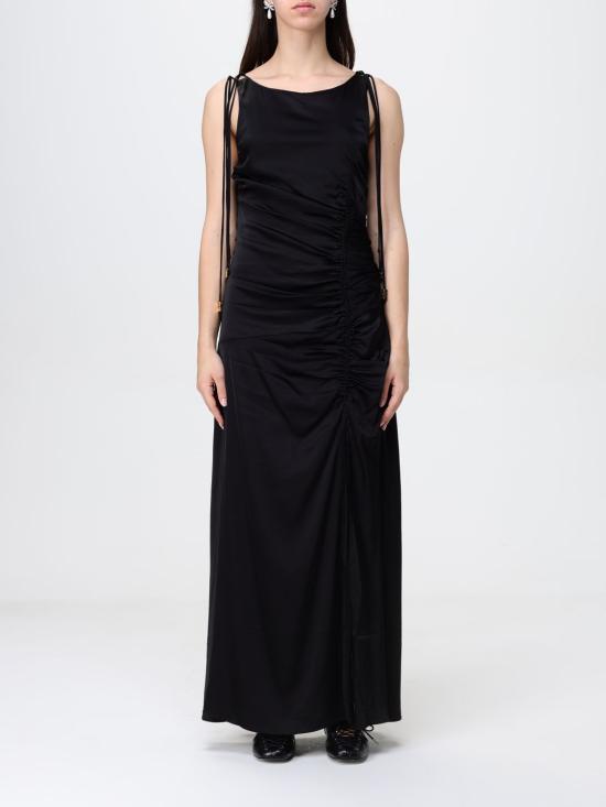 25SS 가니 롱 원피스 W0381 099 Black