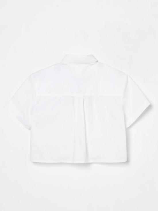 25FW [키즈] 지방시 셔츠 H30756 10P White - GIVENCHY