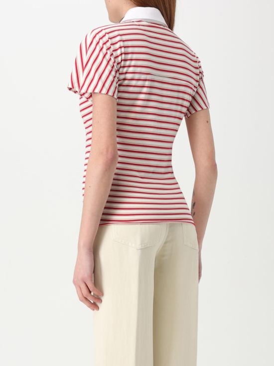 25FW 골든구스 폴로 티셔츠 GWP02189P00189311458 Ivory - GOLDEN GOOSE