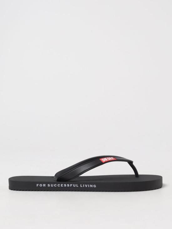 25SS 디젤 뮬/슬리퍼 Y03601PR205 T8013 Black