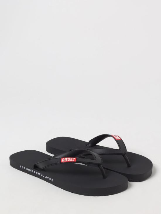 25SS 디젤 뮬/슬리퍼 Y03601PR205 T8013 Black - DIESEL