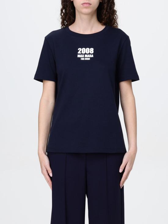 25FW 막스마라 반팔 티셔츠 2519971011600 004 Blue