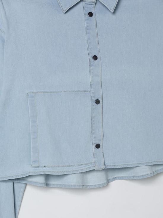25SS [키즈] 아스페시 셔츠 S25034CLJ0037 49C Gnawed Blue - ASPESI