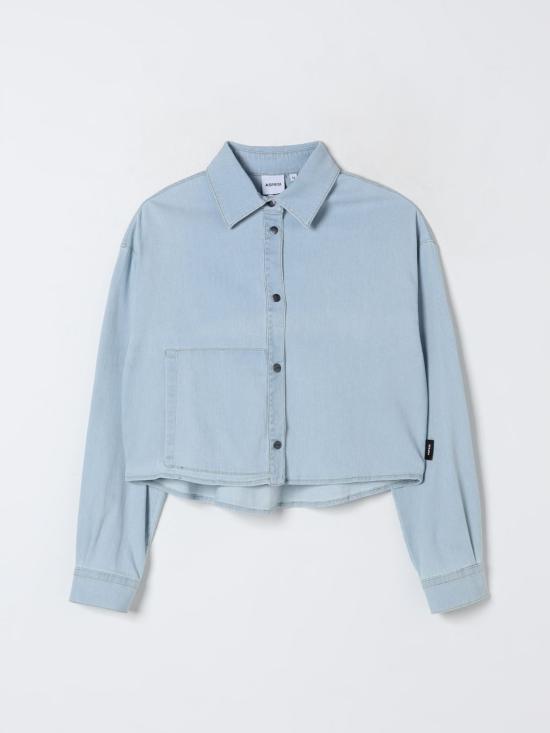 25SS [키즈] 아스페시 셔츠 S25034CLJ0037 49C Gnawed Blue