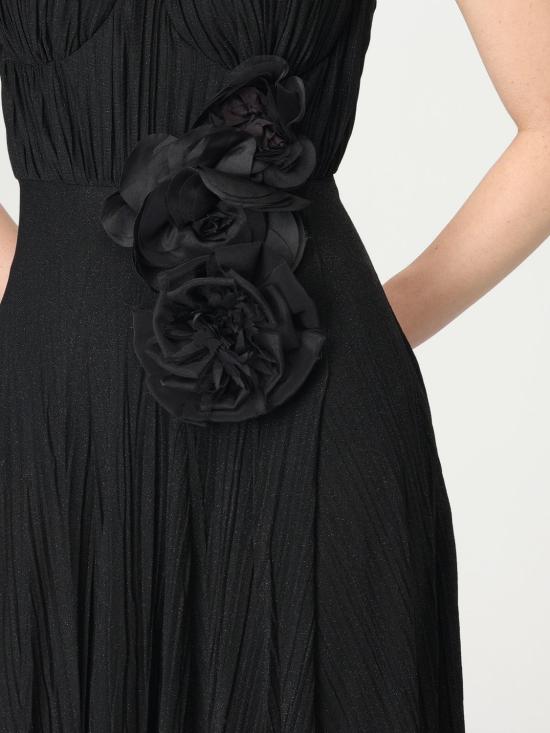 25FW 엘리자베타프랜치 롱 원피스 ABR22 110 Black - ELISABETTA FRANCHI