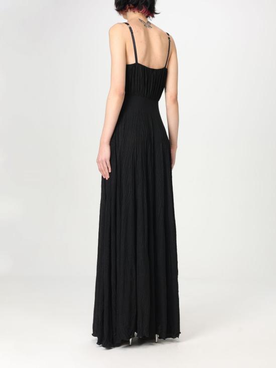 25FW 엘리자베타프랜치 롱 원피스 ABR22 110 Black - ELISABETTA FRANCHI